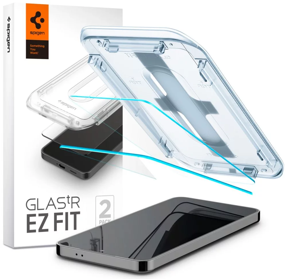 E-shop Kryt SPIGEN GLAS.TR ”EZ FIT” 2-PACK GALAXY S24+ PLUS CLEAR (AGL07432)