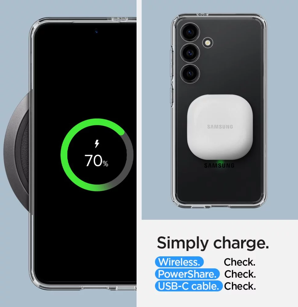 SPIGEN ULTRA HYBRID GALAXY S24 CRYSTAL CLEAR (ACS07349)