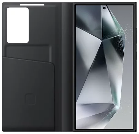 Levně Pouzdro Samsung Flip case Smart View S24 Ultra Black