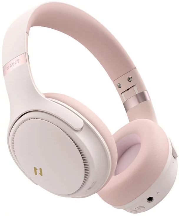 Levně Sluchátka Havit H630BT PRO Headphones (pink)