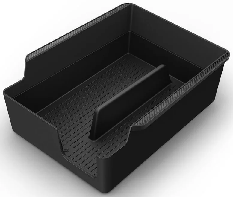 Náhradny diel Spigen Tesla Armrest Console Organizer, black - Model Y/3 (ACP06258)