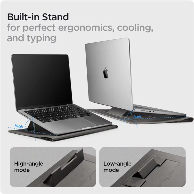 Spigen Valentinus S Laptop Sleeve, city gray 14