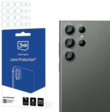 3MK Lens Protect ochrana skla šošovky fotoaparátu Samsung S24 Ultra S928 4 ks  