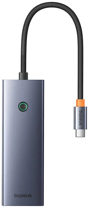 USB Hub Baseus Hub 7in1 UltraJoy, USB-C - HDMI, VGA, 4xUSB 3.0, PD (grey)