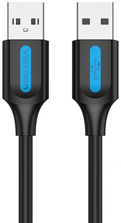 Levně Kabel Vention USB 2.0 cable COJBC 0.25m Black PVC