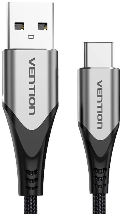 Kábel Vention USB 2.0 A to USB-C 3A Cable CODHF 1m Gray