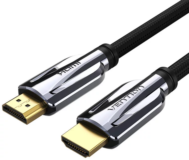 Levně Kabel Vention Cable HDMI 2.1 AALBG, 8K 60Hz/ 4K 120Hz, 1,5m (black)