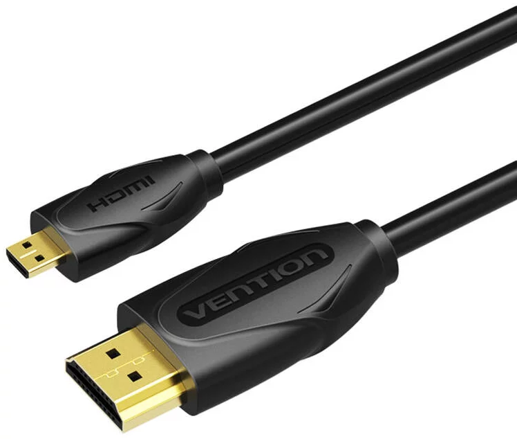 Kábel Vention Micro HDMI Cable 2m VAA-D03-B200 (Black)