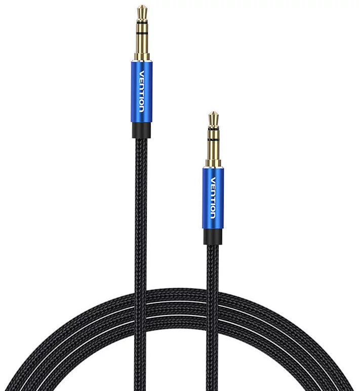 Kábel Vention 3.5mm Audio Cable 0.5m BAWLD Blue