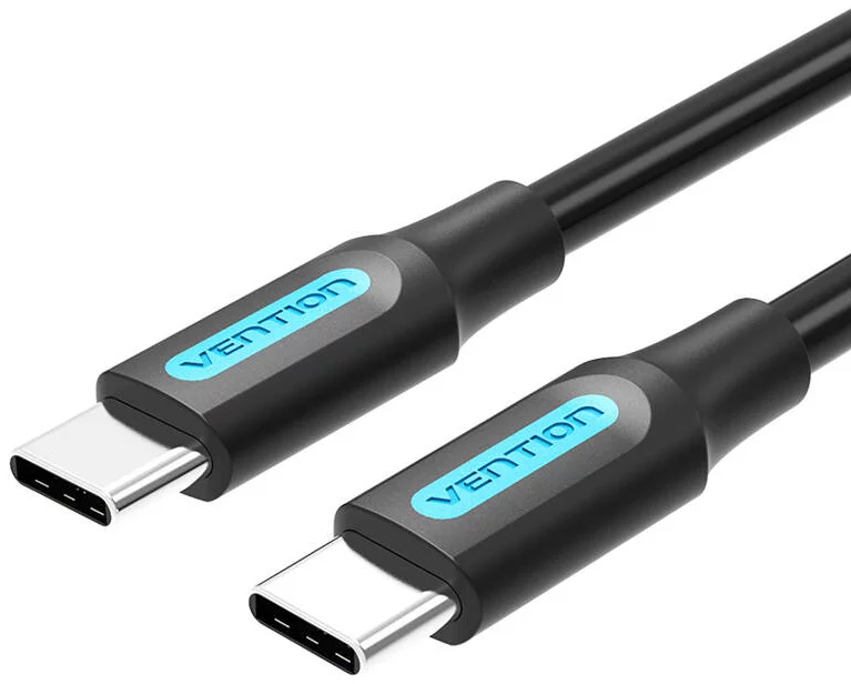E-shop Kábel Vention USB-C 2.0 Cable COSBD 0.5m Black PVC