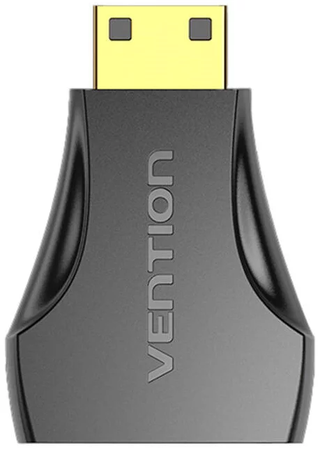 Levně Adapter Vention Female HDMI to Male Mini HDMI Adapter AISB0 (Black)