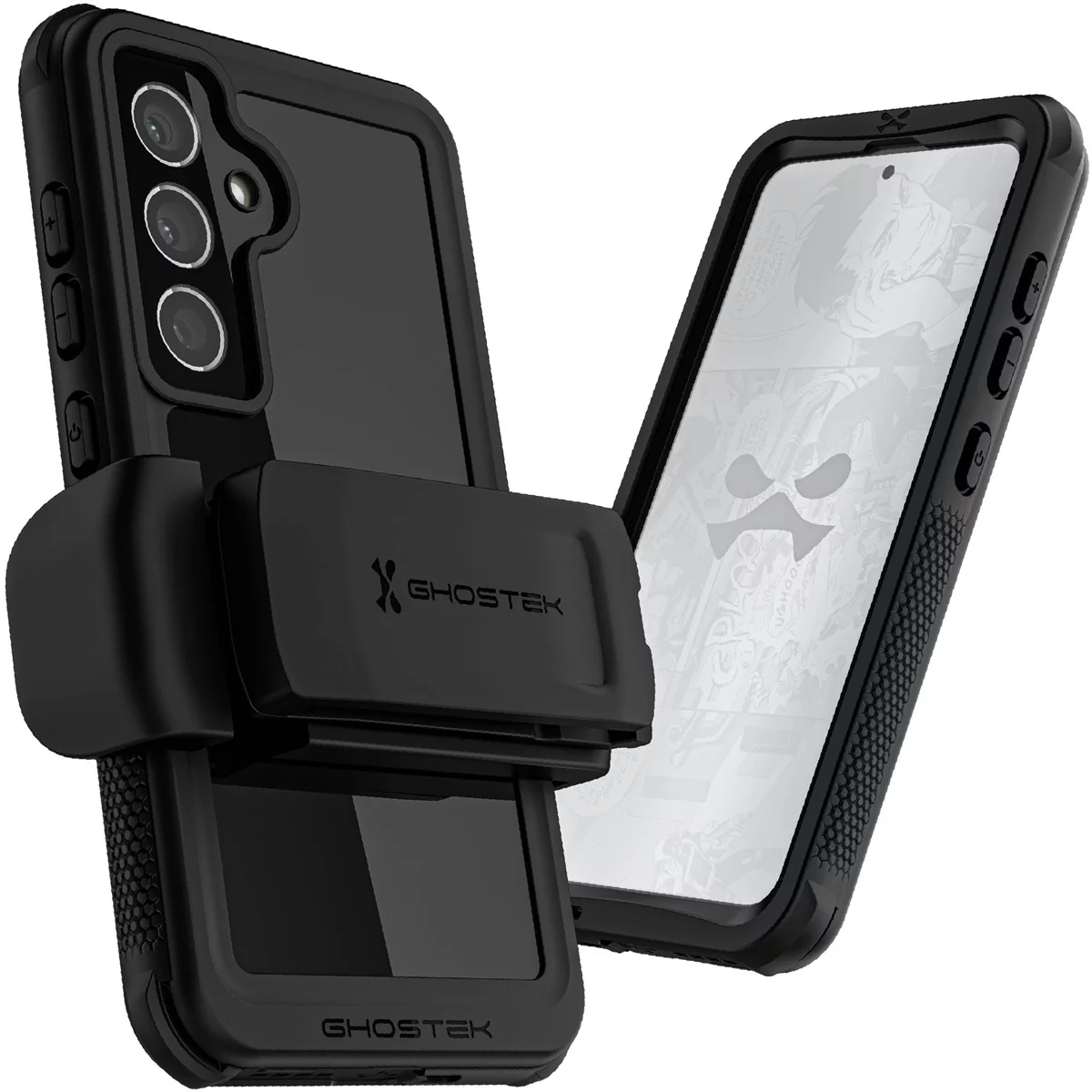 Ghostek Nautical Black Extreme Waterproof Case with Holster for