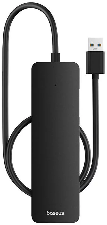 Levně USB Hub Baseus Hub UltraJoy Series Lite 4-Port 15cm (USB to USB3.0*4) (black)