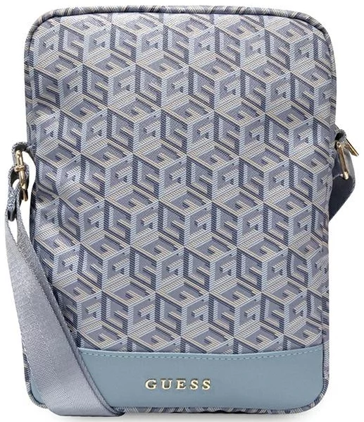 Levně Guess Bag GUTB10HGCFSEB 10" blue GCube Stripe Tablet Bag (GUTB10HGCFSEB)
