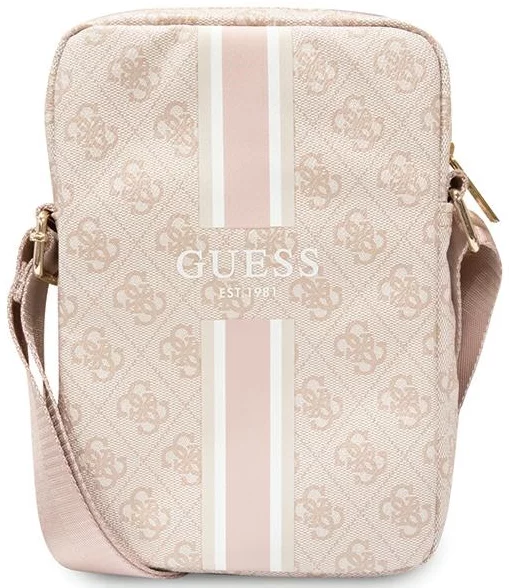 Levně Guess Bag GUTB8P4RPSP 8" pink 4G stripes (GUTB8P4RPSP)