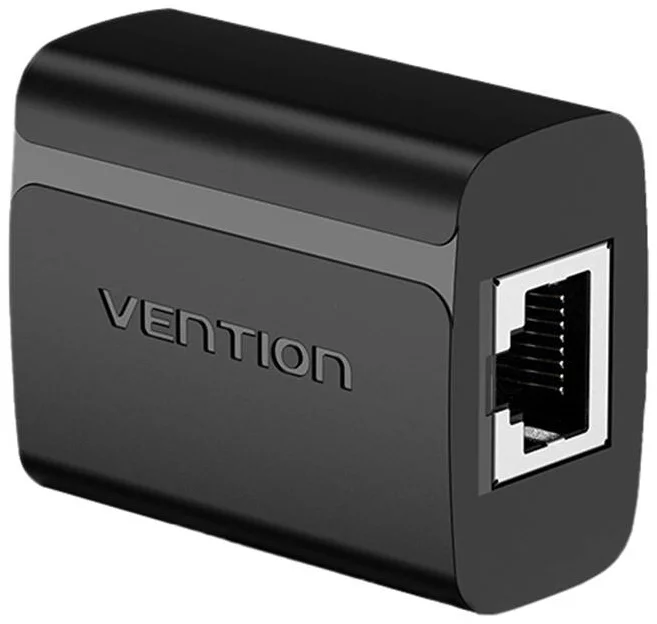 E-shop Adaptér Vention RJ45 PVC Splitter Adapter IPTB0 2pcs Black