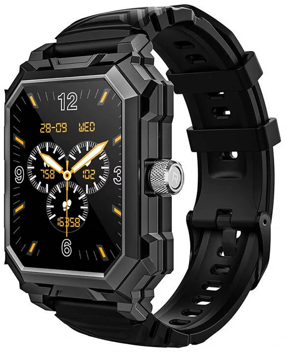 Levně Smart hodinky Blitzwolf Smartwatch BW-GTS3 (black)
