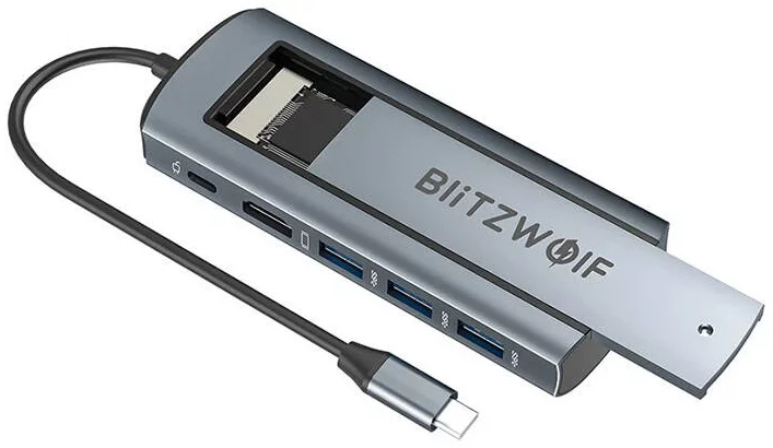 Levně USB Hub Blitzwolf Adapter 6in1 HUB BW-Neo TH13
