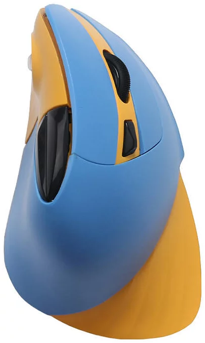 E-shop Myš Dareu Wireless Vertical Mouse LM138G 2.4G 800-1600 DPI (blue-yellow)