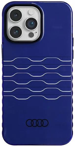 Levně Kryt Audi IML MagSafe Case iPhone 14 Pro Max 6.7" navy blue hardcase AU-IMLMIP14PM-A6/D3-BE (AU-IMLMIP14PM-A6/D3-BE)