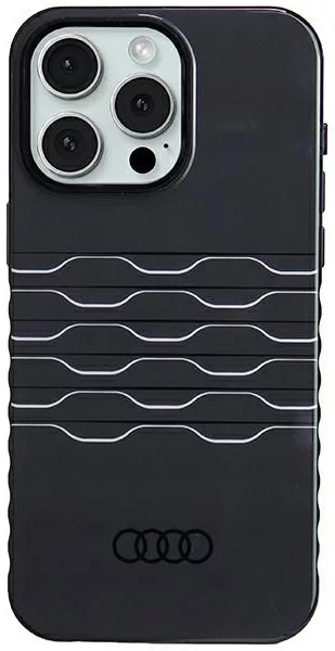 Levně Kryt Audi IML MagSafe Case iPhone 15 Pro Max 6.7" black hardcase AU-IMLMIP15PM-A6/D3-BK (AU-IMLMIP15PM-A6/D3-BK)