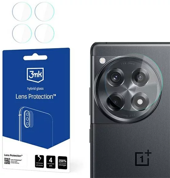 Levně Ochranné sklo 3MK Lens Protect OnePlus 12R Camera lens protection 4pcs