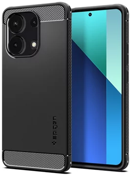 Spigen Rugged Armor matowy czarny - Xiaomi Redmi Note 13 (ACS07664)  