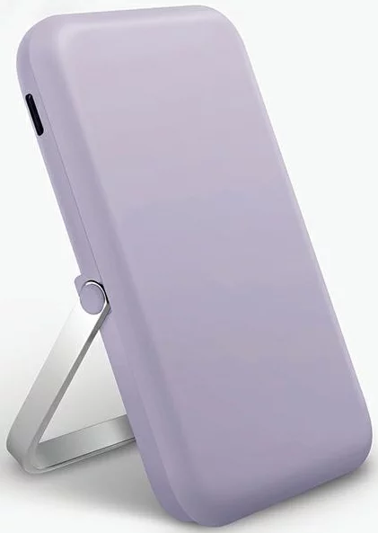 Nabíječka UNIQ Powerbank Hoveo 5000mAh USB-C 20W PD Fast charge Wireless Magnetic lilac lavender (UNIQ-HOVEO-LAVENDER)