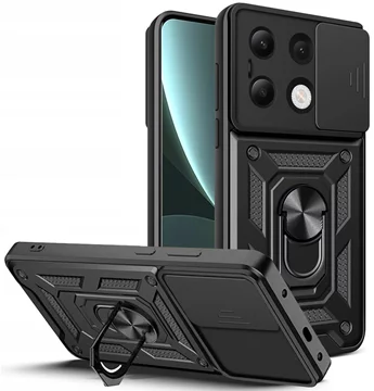 TECH-PROTECT CAMSHIELD PRO czarna obudowa do Xiaomi Redmi Note 13 4G / LTE  