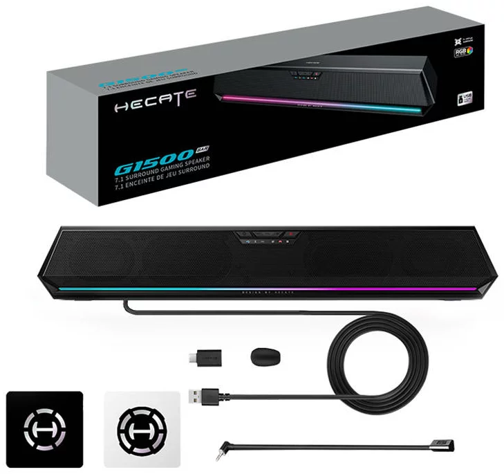 E-shop Reproduktor Edifier Gaming soundbar HECATE G1500 Bar (black)
