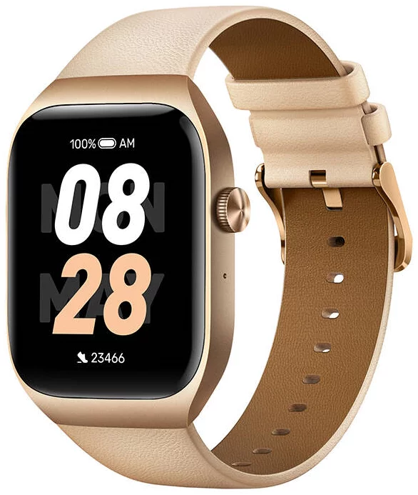 Levně Smart hodinky Smartwatch Mibro Watch T2 Light (Gold)