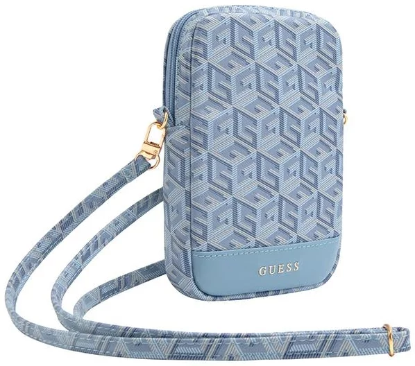 Levně Guess Handbag GUWBZPGCSPGB blue Zip GCube Bottom Stripe (GUWBZPGCSPGB)