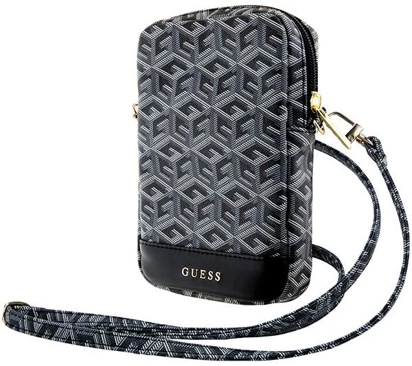 Taška Guess Handbag GUWBZPGCSPGK black Zip GCube Bottom Stripe (GUWBZPGCSPGK)
