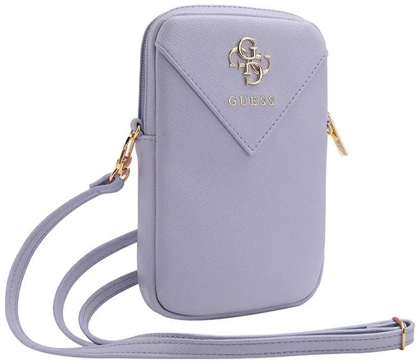 Levně Guess Handbag GUWBZPGSTEGU purple Zip Triangle 4G (GUWBZPGSTEGU)