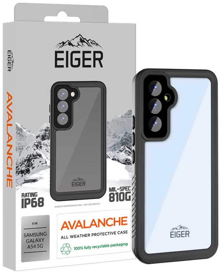 Levně Kryt Eiger Avalanche Case for Samsung A54 5G in Black
