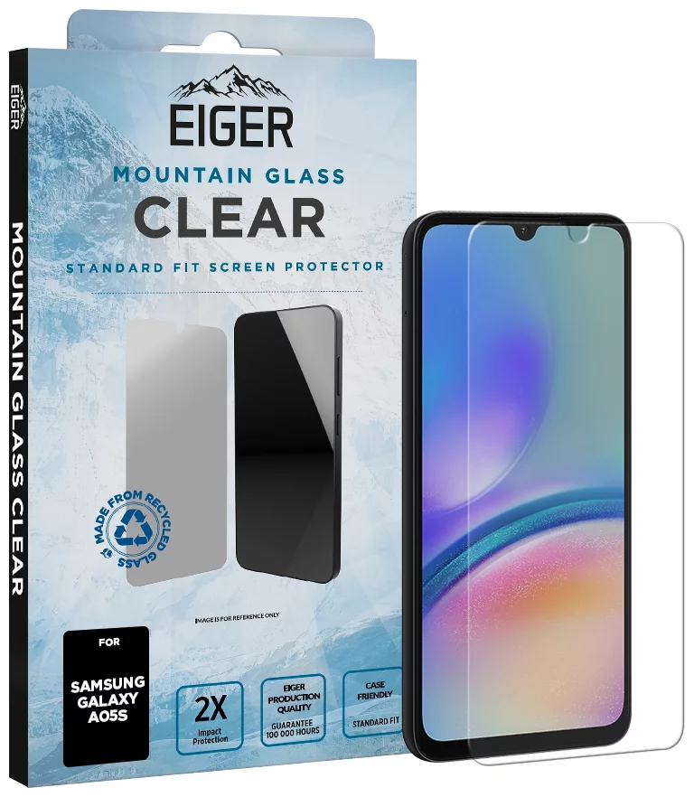 Ochranné sklo Eiger Mountain Glass CLEAR Screen Protector for Samsung A05s