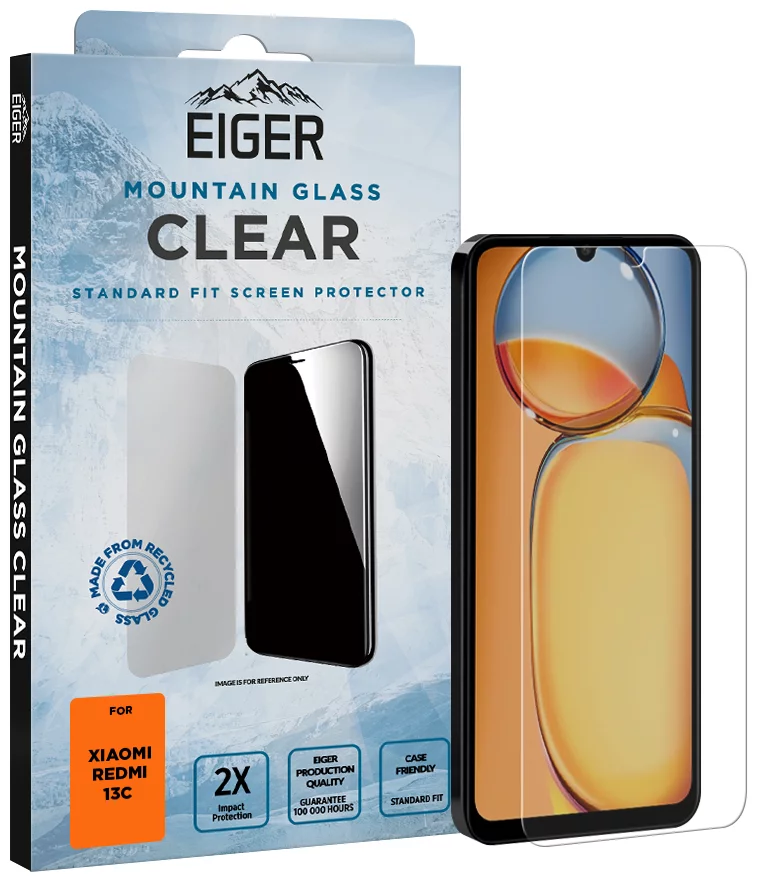 Ochranné sklo Eiger Mountain Glass CLEAR Screen Protector for Xiaomi Redmi 13C