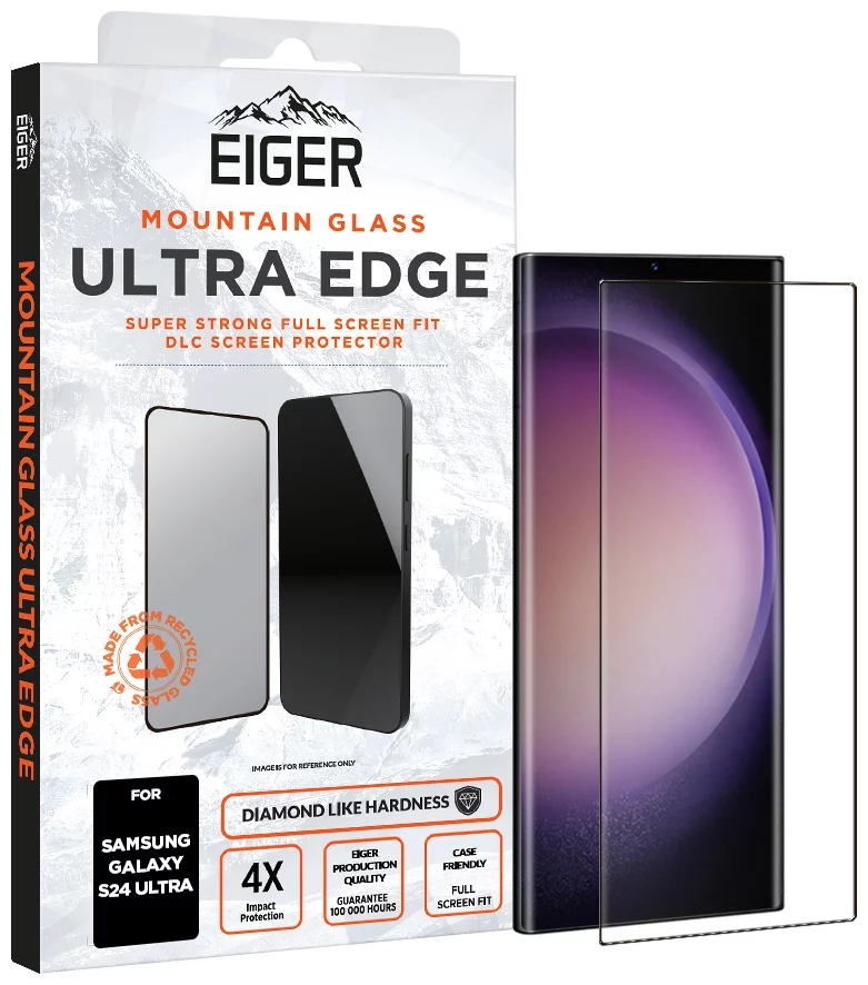 Ochranné sklo Eiger Mountain Glass ULTRA EDGE Screen Protector for Samsung S24 Ultra