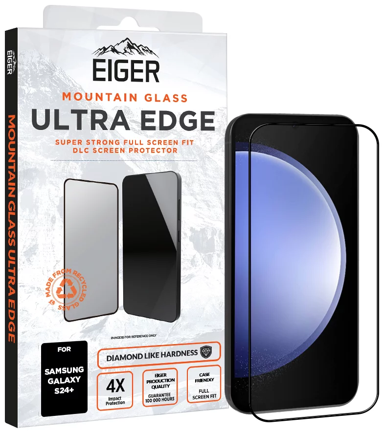 Ochranné sklo Eiger Mountain Glass ULTRA EDGE Screen Protector for Samsung S24+