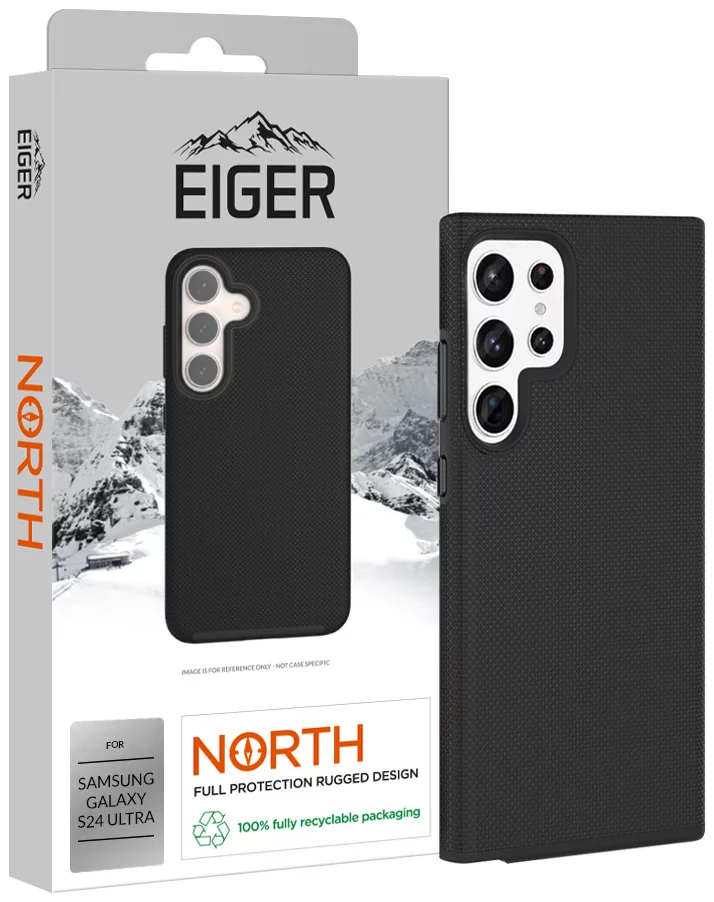 Levně Kryt Eiger North Case for Samsung S24 Ultra in Black