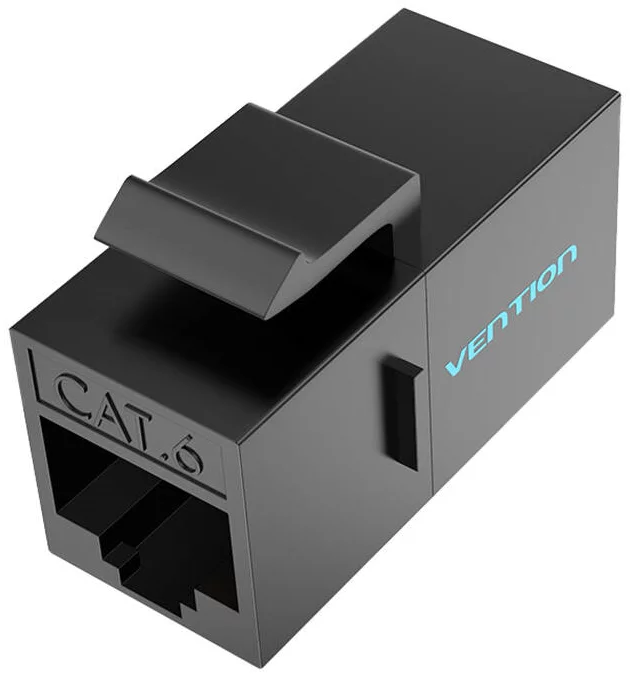 E-shop Adaptér Vention Keystone Jack Coupler Cat.6 UTP IPGB0, black