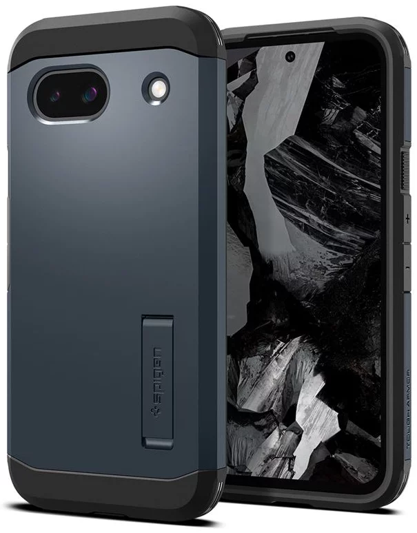 Kryt Spigen Tough Armor, metal slate - Google Pixel 8a (ACS07265)