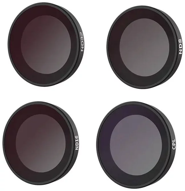 Levně Filtr Telesin Lens filter Set CPL/ND8/ND16/ND32 for Insta360 GO3