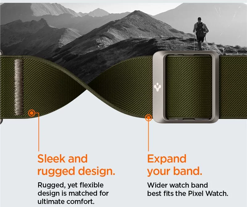 Spigen Cinturino Rugged Band Copatibile Con Apple Watch Series Per - Foto 8