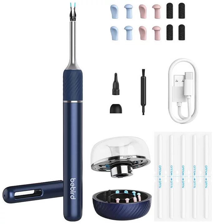 Otoskop Bebird Note 5 pro ear cleaning otoscope with camera (blue)
