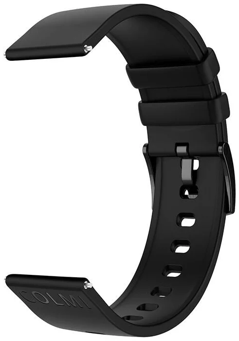 Levně Řemínek Colmi Smartwatch Strap Silicone Black 22mm