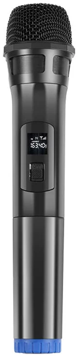 Mikrofón PULUZ PU628B 3.5mm UHF wireless dynamic microphone (black)