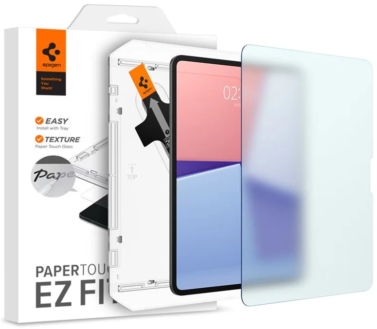 Ochranné sklo Spigen Paper Touch EZ Fit 1 Pack - iPad Pro 12.9\