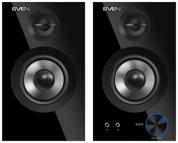 Reproduktor SVEN SPS-621 speaker, 28W Bluetooth (black)