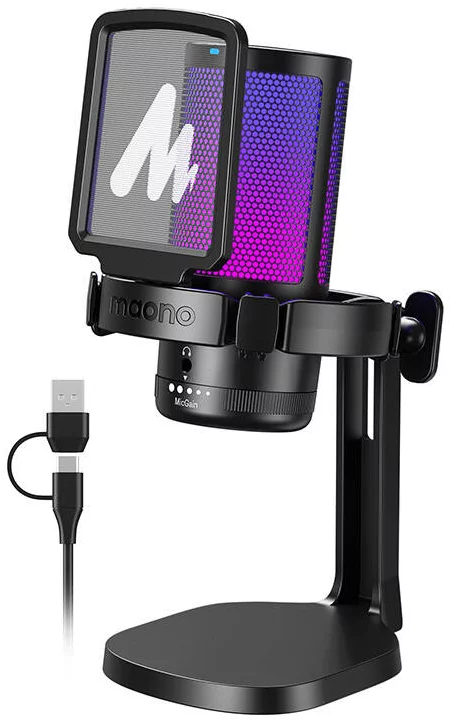 Mikrofón Maono DGM20 Gaming Microphone (black)